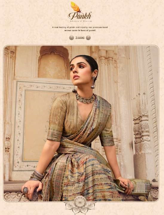 Pankh Presents Chhapa Vol-2 Designer Party Wear Sarees Collection