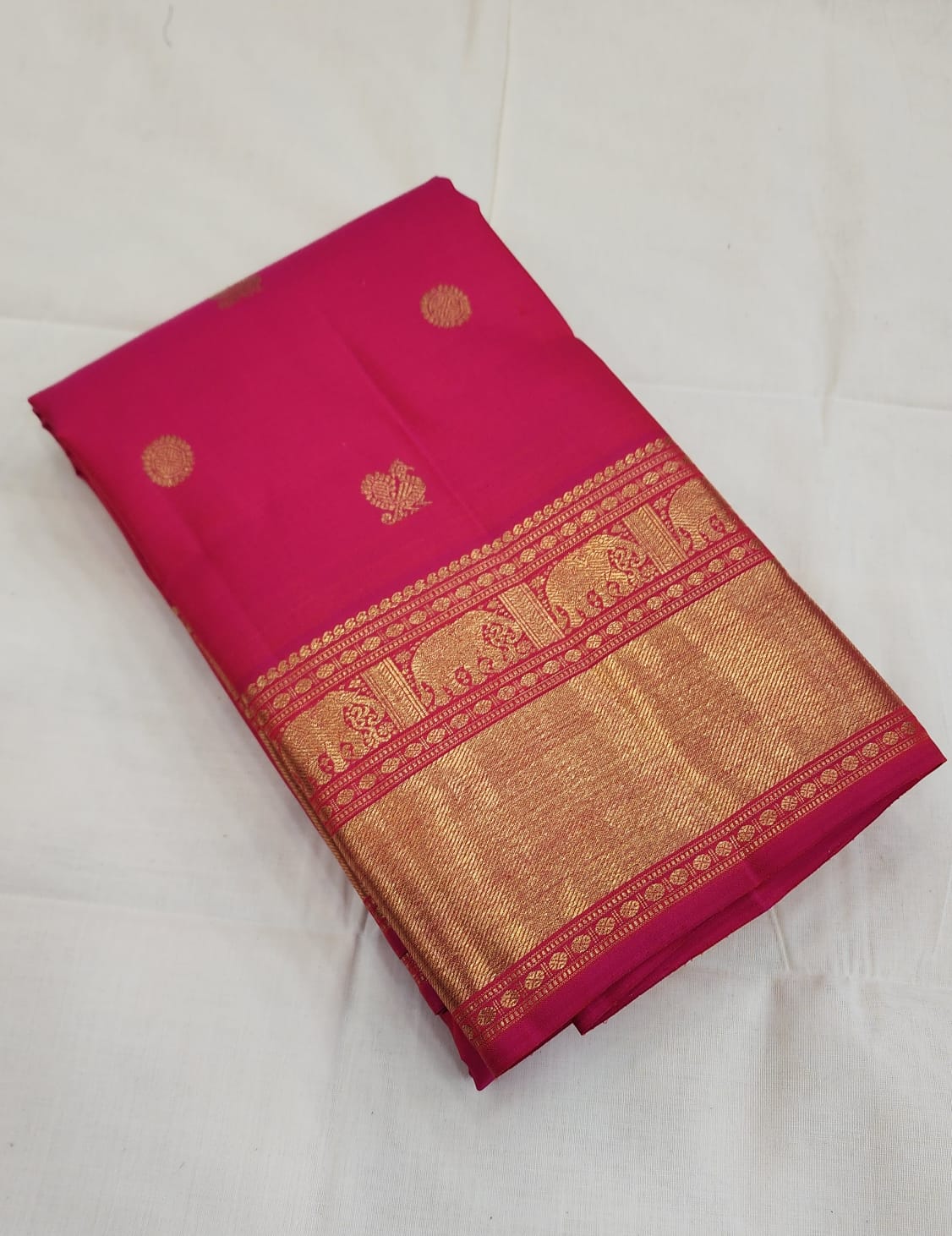 Kanchipuram Pure Silk Pure Zari  Saree