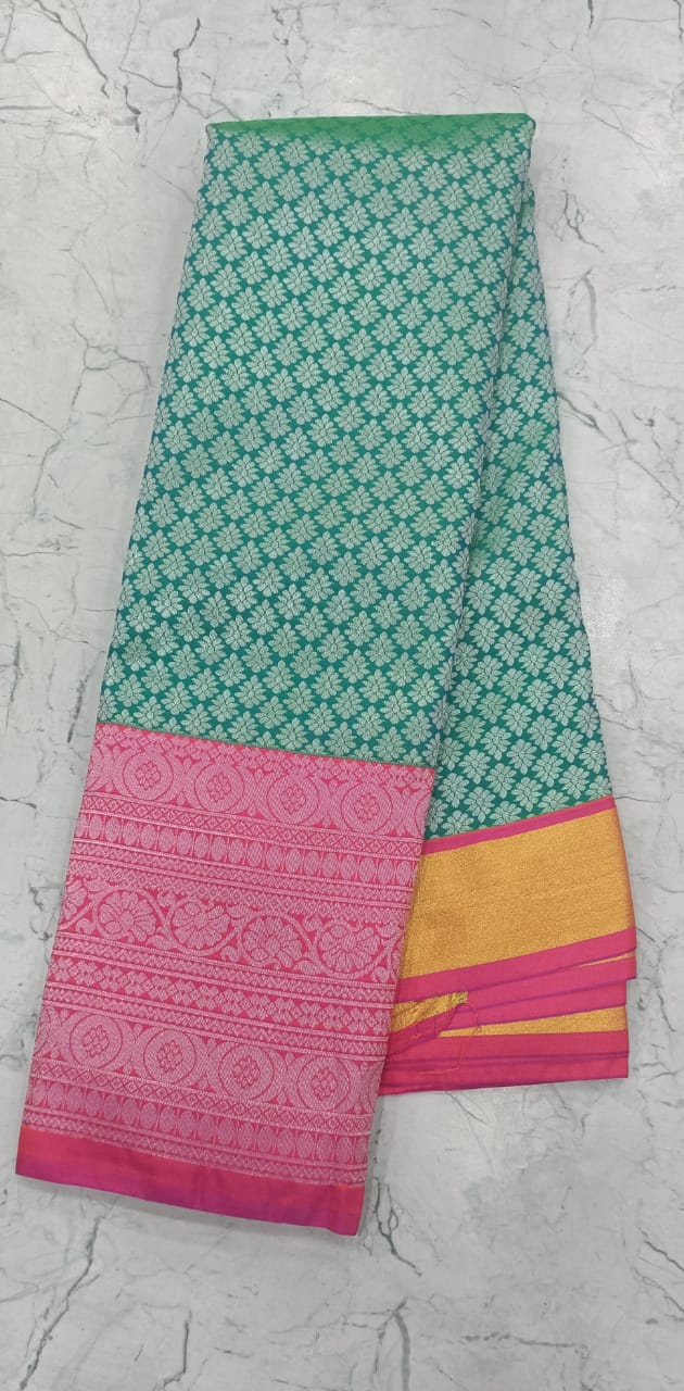 Kanchipuram  Soft Semi silk saree