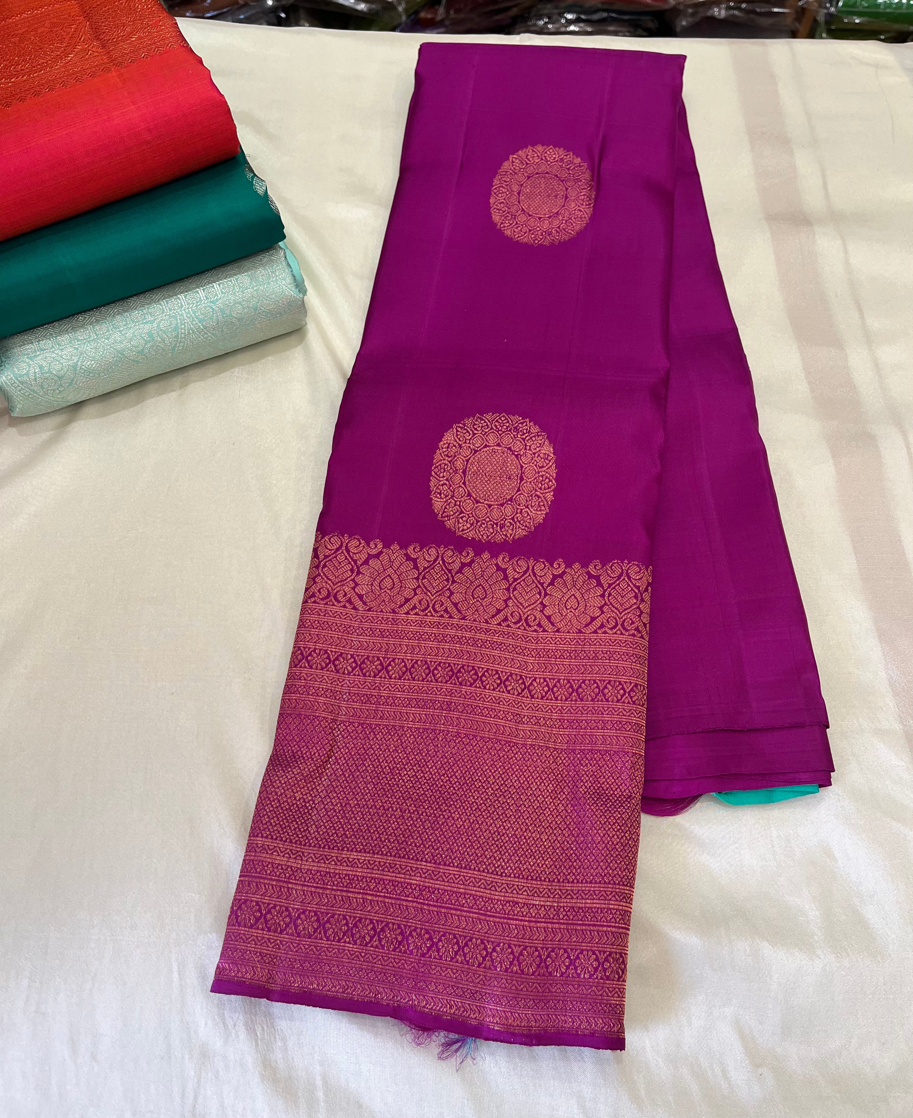 Handwoven kanchipuram Pure silk saree
