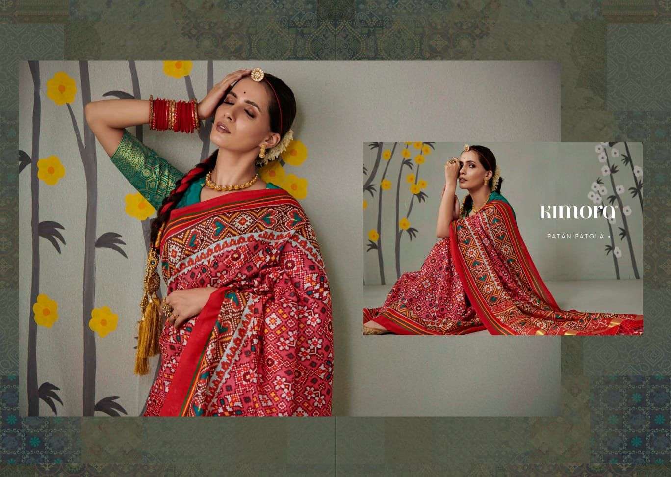 Kimora Presents Patan Patola Festival Wear Sarees