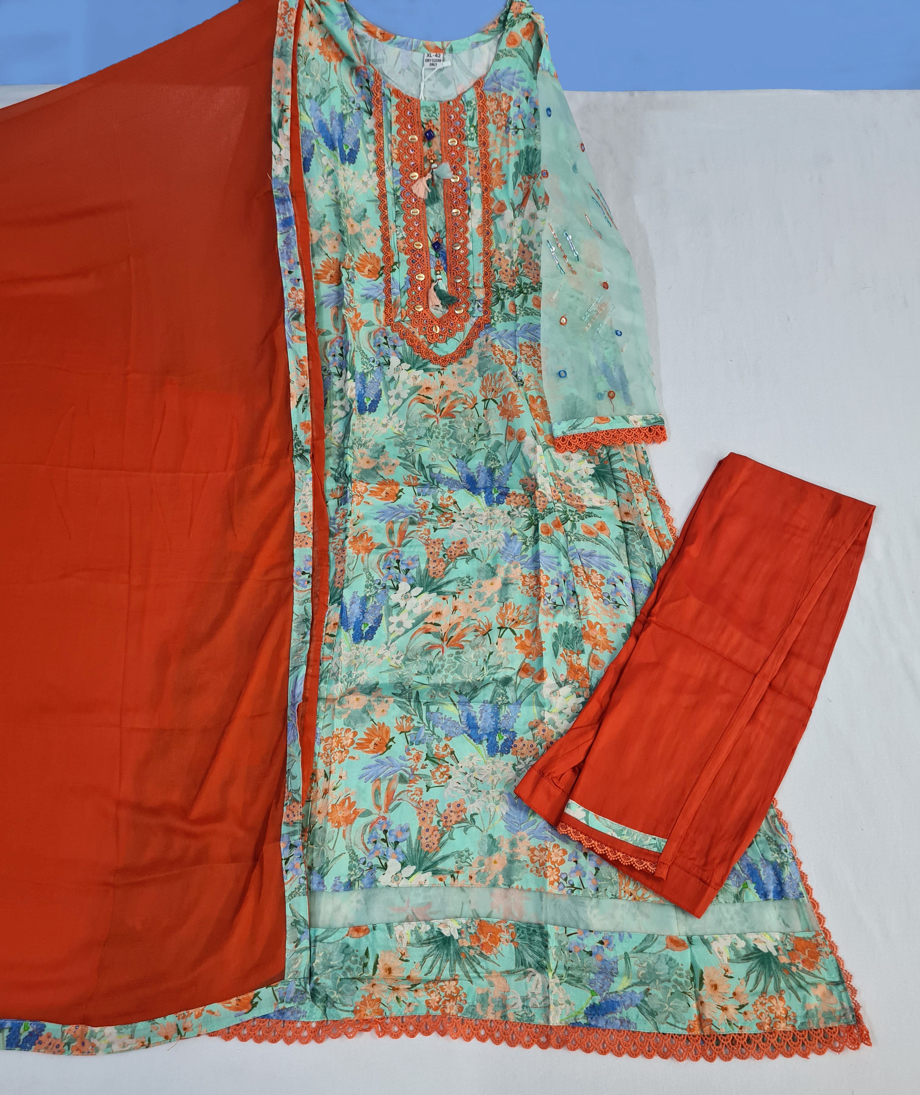 Anju Fabrics Presents Affair Viscose Silk Stitch Readymade Kurtis Collections